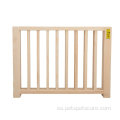 Pet Dog Fence plegable Puerta de juego de madera maciza